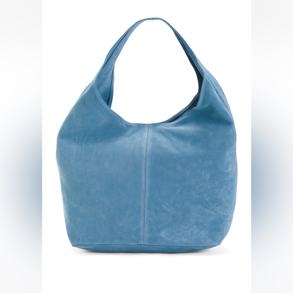 CLAUDIA Made in Italy Suede Hobo Bag